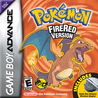 Pokémon FireRed box art