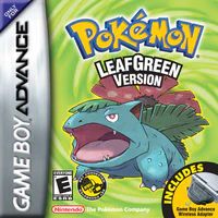 Pokémon LeafGreen box art